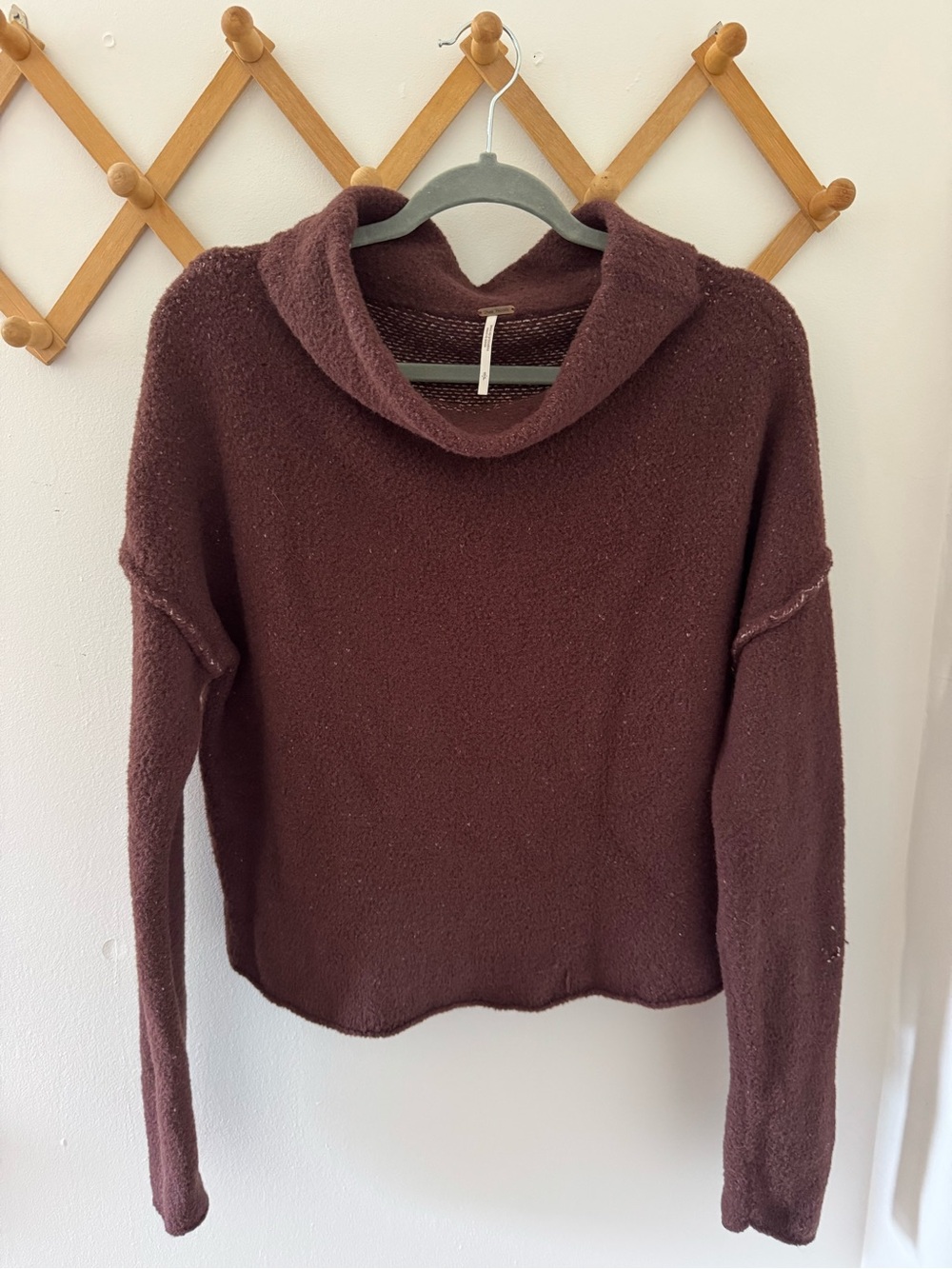 Free People Women’s Sweater - Chocolate Brown